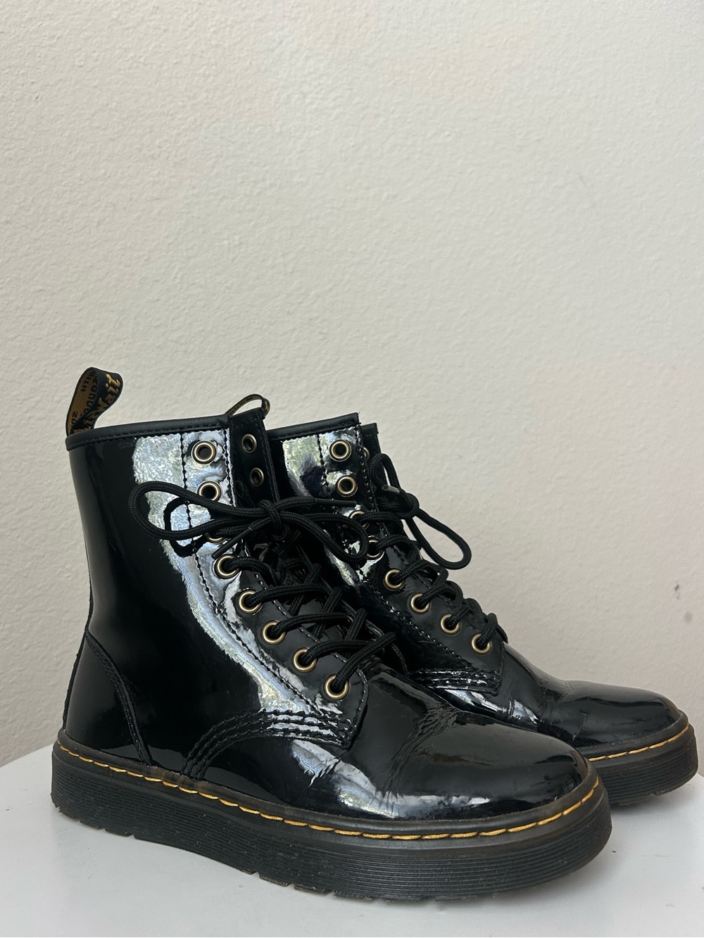 Doc Martens Black Combact Zavala Boots